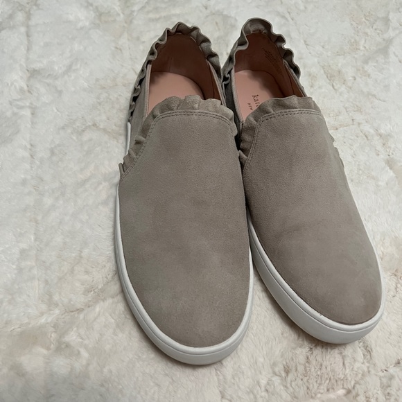 Kate Spade Lilly Sneakers in Grey Suede Size 9 - Picture 10 of 12